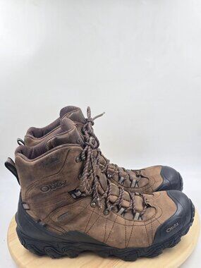 Oboz GW82001BA0921M Men's Bridger 8" Insulated B-DRY Waterproof Hiking Boot 13